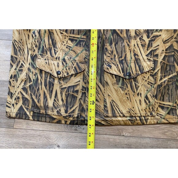 Filson Mossy Oak Rugged Twill Cruiser Mens L Shadow Grass Camo Field Vest Jacket - Picture 6 of 9